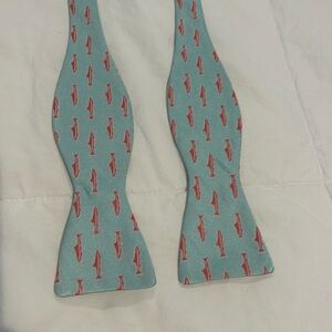 Collared Greens Shark Bow Tie